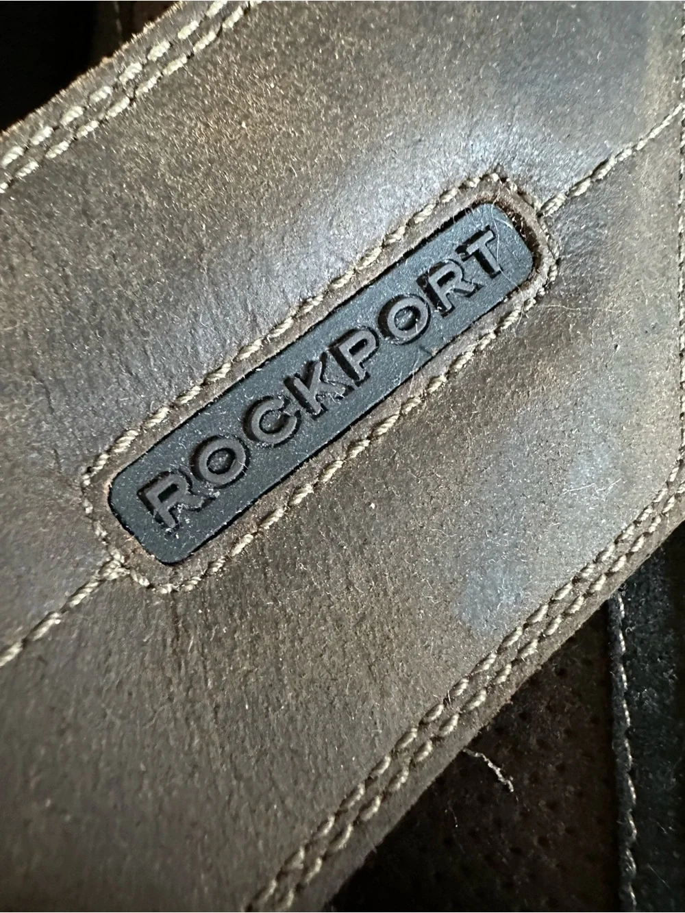 Rockport Mens Darwyn Cross Band Slide Leather Sandals BX2032 Size 11 Memory Foam